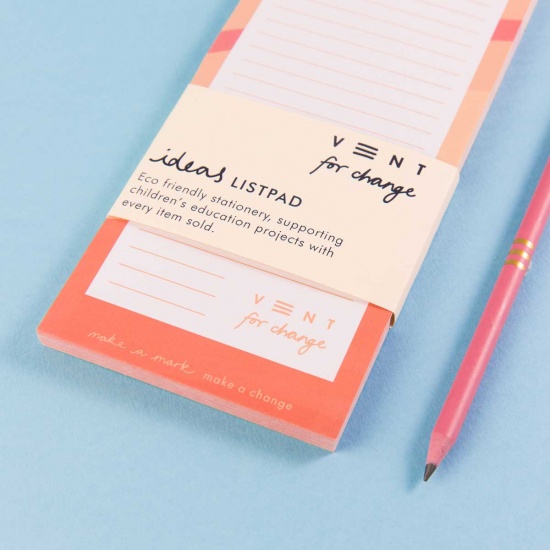 A5 LISTpad - Pink